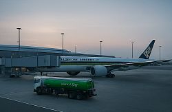 Green jet fuel uptake